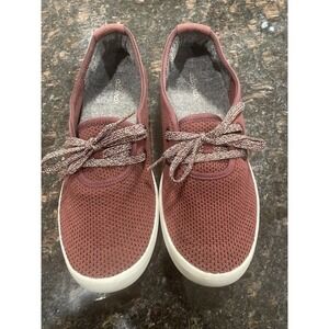 Allbirds  TS W9 Red Sneakers Mesh Lace Up Comfort Activewear Casual Shoes